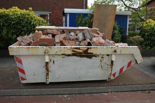 Professional team conducting office clearance in Thornton Heath